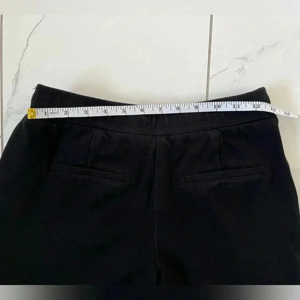 Olsen/ Lisa/  Dressy joggers/ Ankle/ Cropped/ Black/ Size US XS - Picture 10 of 13